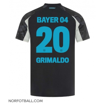 Billige Fotballdrakt Bayer Leverkusen Alejandro Grimaldo #20 Replika Tredjedrakt 2024-25 Kortermet
